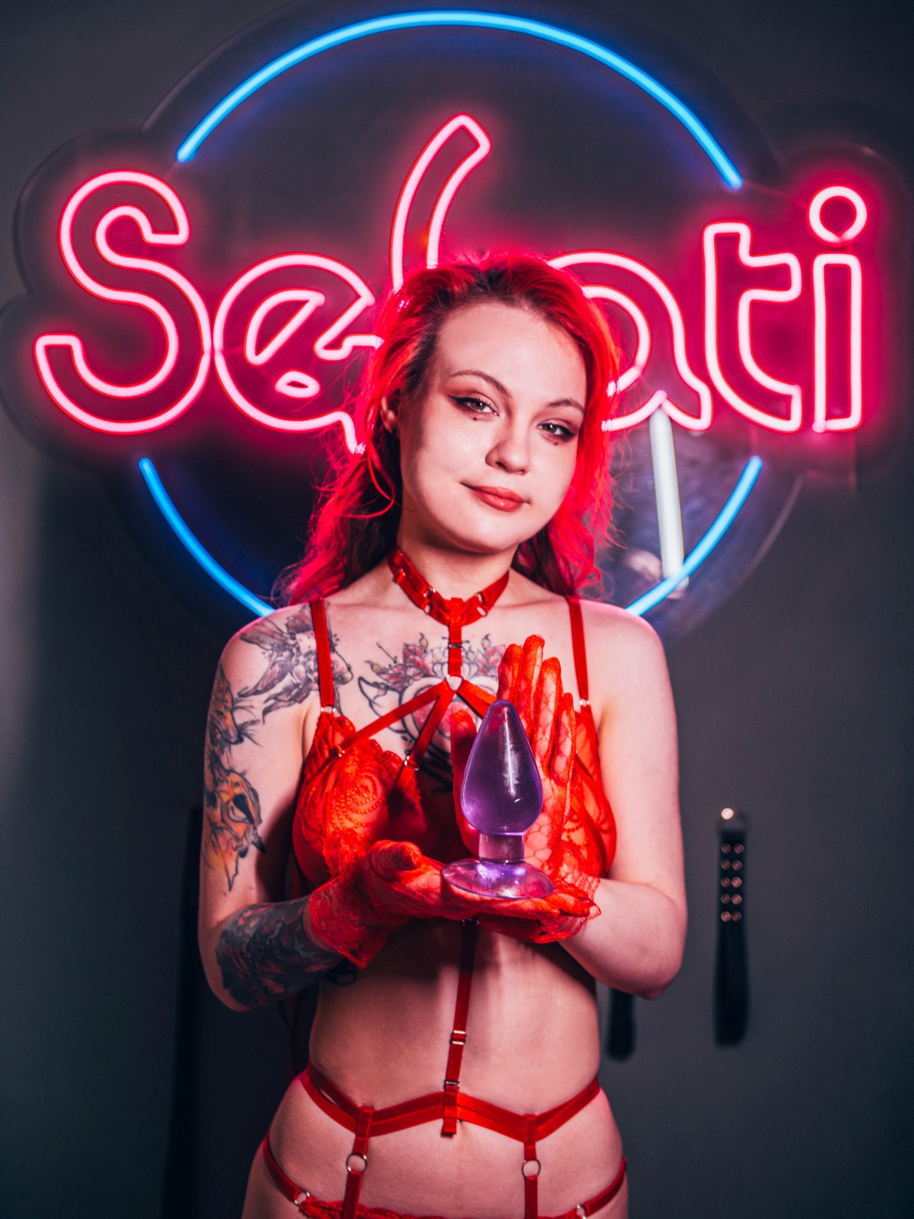 Анальная пробка SeSati, 13 см, фиолетовая, гладкая, эргономичная preview 3